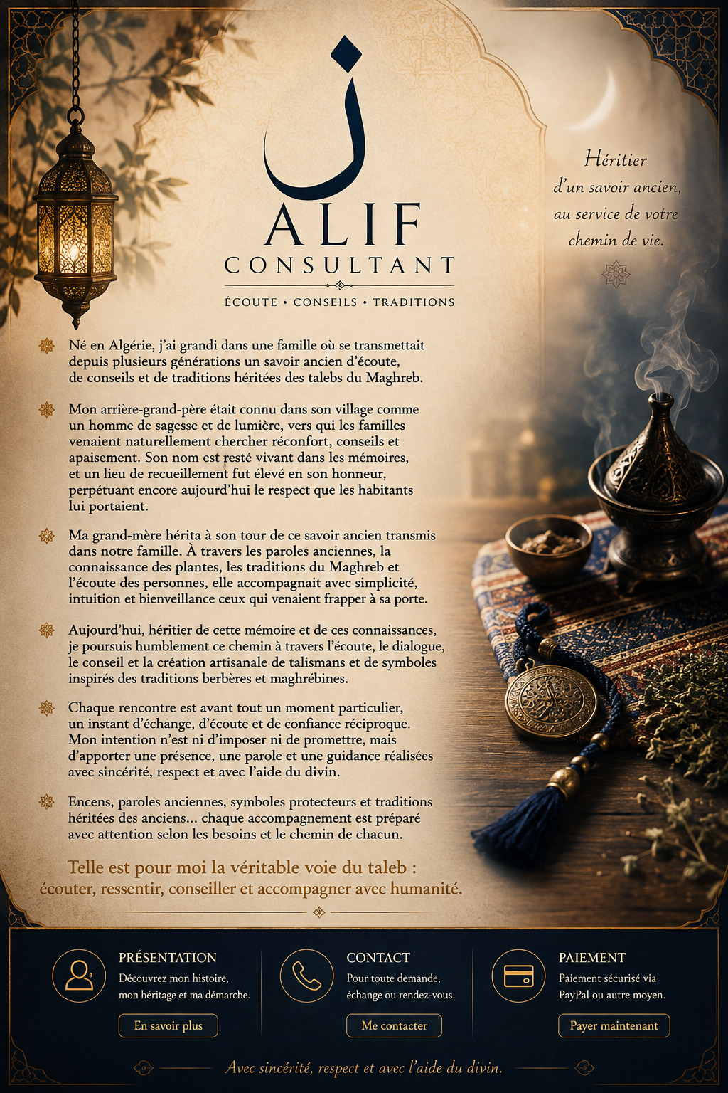 Affiche Alif Consultant